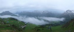 Archiv Foto Webcam Lech-Zürs: Kriegerhorn Panoramablick 05:00