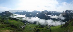 Archiv Foto Webcam Lech-Zürs: Kriegerhorn Panoramablick 07:00