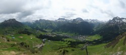 Archiv Foto Webcam Lech-Zürs: Kriegerhorn Panoramablick 09:00