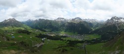 Archiv Foto Webcam Lech-Zürs: Kriegerhorn Panoramablick 11:00