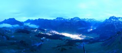 Archived image Webcam View from Kriegerhorn 03:00