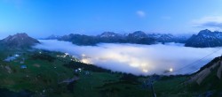 Archiv Foto Webcam Lech-Zürs: Kriegerhorn Panoramablick 21:00