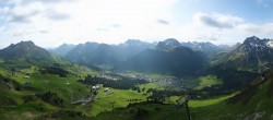 Archiv Foto Webcam Lech-Zürs: Kriegerhorn Panoramablick 07:00