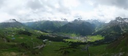 Archiv Foto Webcam Lech-Zürs: Kriegerhorn Panoramablick 09:00