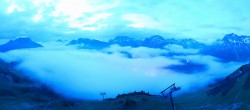 Archived image Webcam View from Kriegerhorn 03:00