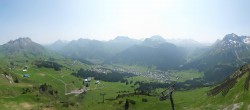 Archiv Foto Webcam Lech-Zürs: Kriegerhorn Panoramablick 09:00