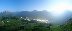 Archiv Foto Webcam Lech-Zürs: Kriegerhorn Panoramablick 23:00