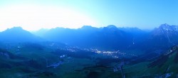 Archiv Foto Webcam Lech-Zürs: Kriegerhorn Panoramablick 03:00