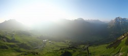 Archiv Foto Webcam Lech-Zürs: Kriegerhorn Panoramablick 05:00