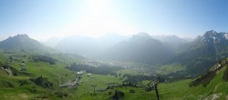 Archiv Foto Webcam Lech-Zürs: Kriegerhorn Panoramablick 07:00