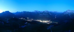 Archiv Foto Webcam Lech-Zürs: Kriegerhorn Panoramablick 21:00