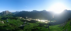 Archiv Foto Webcam Lech-Zürs: Kriegerhorn Panoramablick 23:00