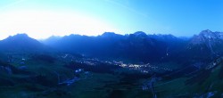 Archiv Foto Webcam Lech-Zürs: Kriegerhorn Panoramablick 03:00