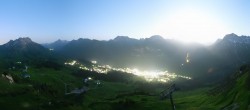 Archiv Foto Webcam Lech-Zürs: Kriegerhorn Panoramablick 23:00
