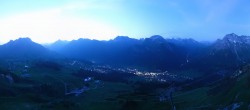 Archiv Foto Webcam Lech-Zürs: Kriegerhorn Panoramablick 03:00