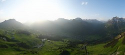 Archiv Foto Webcam Lech-Zürs: Kriegerhorn Panoramablick 05:00