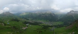 Archiv Foto Webcam Lech-Zürs: Kriegerhorn Panoramablick 17:00