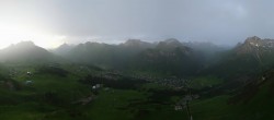 Archiv Foto Webcam Lech-Zürs: Kriegerhorn Panoramablick 19:00