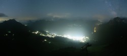 Archiv Foto Webcam Lech-Zürs: Kriegerhorn Panoramablick 23:00