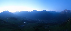 Archiv Foto Webcam Lech-Zürs: Kriegerhorn Panoramablick 03:00