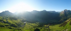 Archiv Foto Webcam Lech-Zürs: Kriegerhorn Panoramablick 05:00