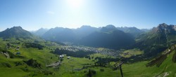 Archiv Foto Webcam Lech-Zürs: Kriegerhorn Panoramablick 07:00