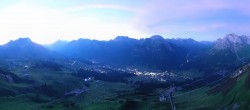 Archiv Foto Webcam Lech-Zürs: Kriegerhorn Panoramablick 03:00