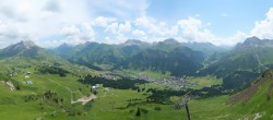 Archived image Webcam View from Kriegerhorn 11:00