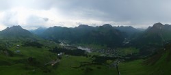 Archived image Webcam View from Kriegerhorn 17:00