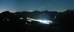 Archiv Foto Webcam Lech-Zürs: Kriegerhorn Panoramablick 01:00