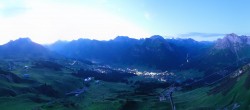Archiv Foto Webcam Lech-Zürs: Kriegerhorn Panoramablick 03:00