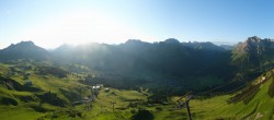 Archiv Foto Webcam Lech-Zürs: Kriegerhorn Panoramablick 05:00