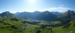 Archiv Foto Webcam Lech-Zürs: Kriegerhorn Panoramablick 07:00