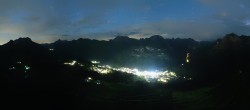 Archiv Foto Webcam Lech-Zürs: Kriegerhorn Panoramablick 23:00
