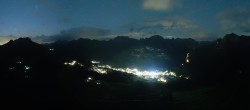 Archiv Foto Webcam Lech-Zürs: Kriegerhorn Panoramablick 01:00
