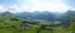 Archiv Foto Webcam Lech-Zürs: Kriegerhorn Panoramablick 09:00