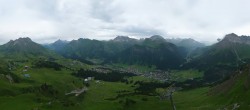 Archiv Foto Webcam Lech-Zürs: Kriegerhorn Panoramablick 13:00