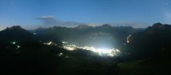 Archived image Webcam View from Kriegerhorn 23:00