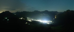 Archived image Webcam View from Kriegerhorn 01:00