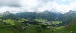Archiv Foto Webcam Lech-Zürs: Kriegerhorn Panoramablick 11:00