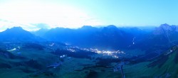 Archiv Foto Webcam Lech-Zürs: Kriegerhorn Panoramablick 03:00