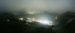Archived image Webcam View from Kriegerhorn 01:00