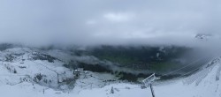 Archiv Foto Webcam Lech-Zürs: Kriegerhorn Panoramablick 06:00
