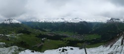 Archiv Foto Webcam Lech-Zürs: Kriegerhorn Panoramablick 15:00