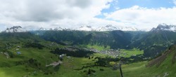 Archiv Foto Webcam Lech-Zürs: Kriegerhorn Panoramablick 11:00