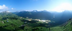 Archiv Foto Webcam Lech-Zürs: Kriegerhorn Panoramablick 23:00