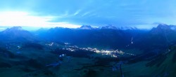 Archiv Foto Webcam Lech-Zürs: Kriegerhorn Panoramablick 03:00