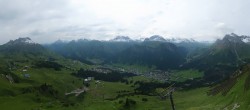 Archiv Foto Webcam Lech-Zürs: Kriegerhorn Panoramablick 07:00