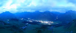 Archiv Foto Webcam Lech-Zürs: Kriegerhorn Panoramablick 03:00