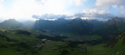 Archiv Foto Webcam Lech-Zürs: Kriegerhorn Panoramablick 05:00